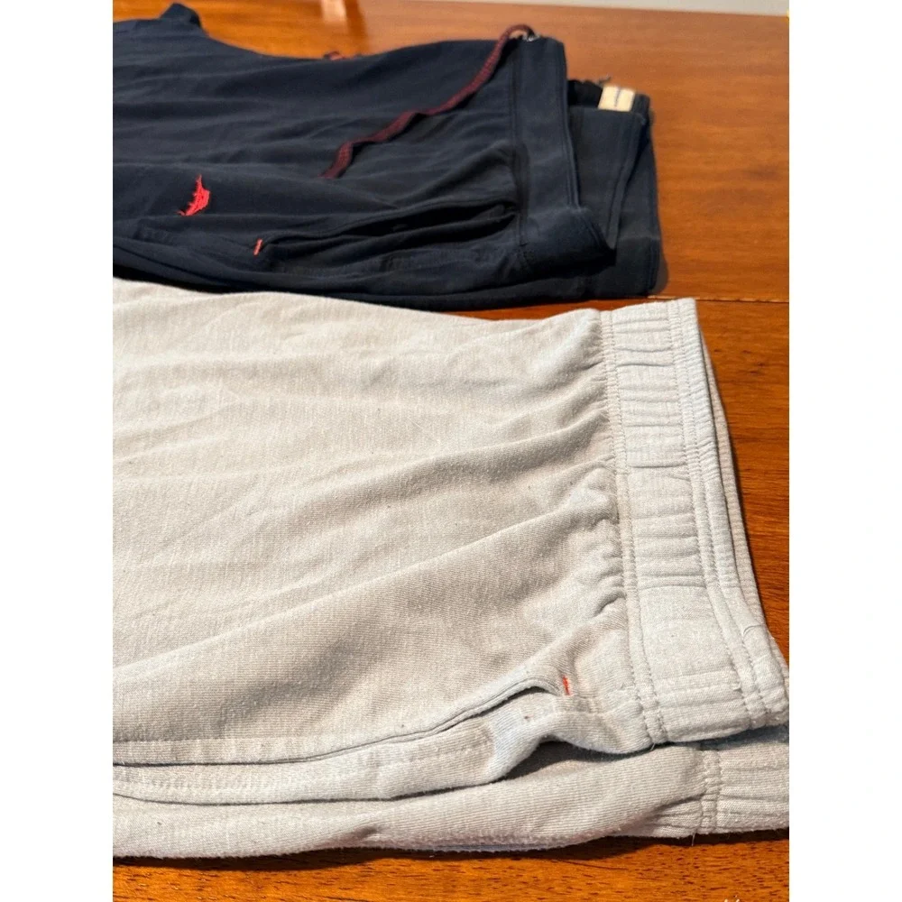 LOT Tommy Bahama Mens Lounge Pants‎ Sweatpants XL Gray Black Comfort X-Large